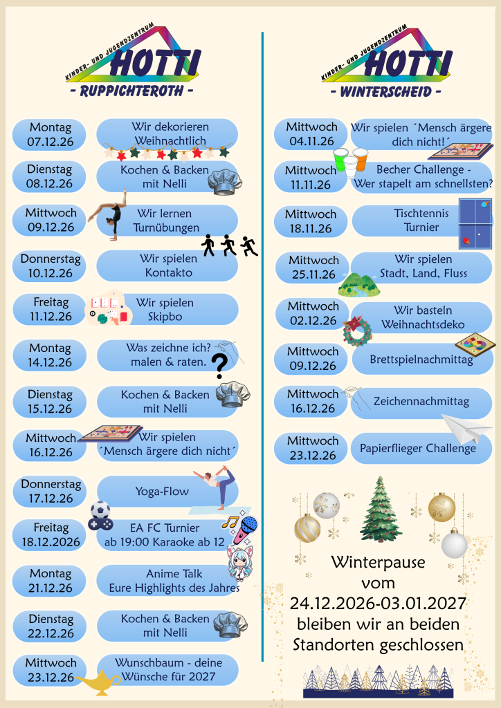 Programm Winterscheid Ruppichteroth